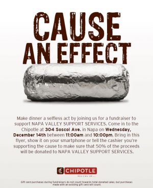 Chipotle Dine and Donate
